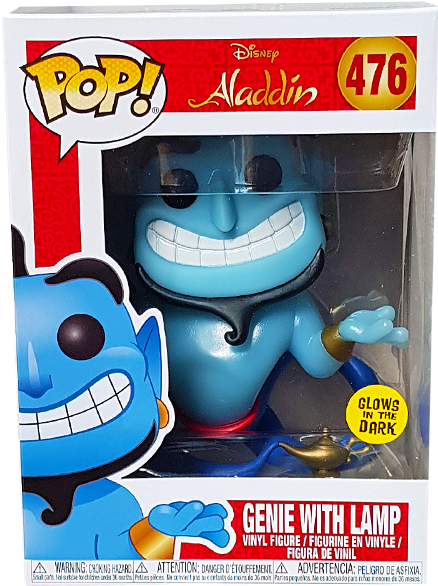 Genie With Lamp Glow Specialty Series Exclusive Pop - Funko Pop Game Of Thrones Rare (600x600), Png Download
