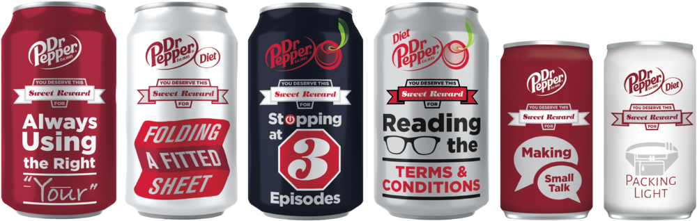 Round 3, Concept C Cans (1000x344), Png Download