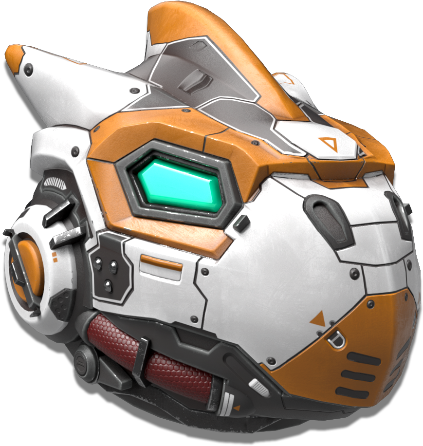 The Helmet Of The First Spawn, Inspired In Form By - No Man's Sky 1.77 (1024x1024), Png Download