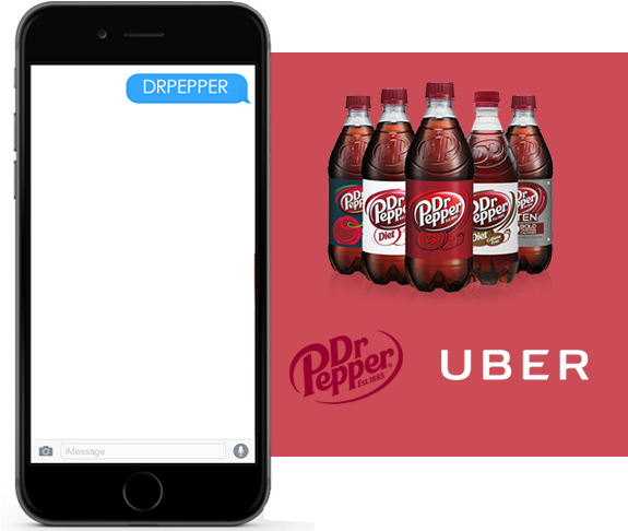 Dr Pepper Snipprewards Pulse Web - Dr Pepper And Uber (650x514), Png Download