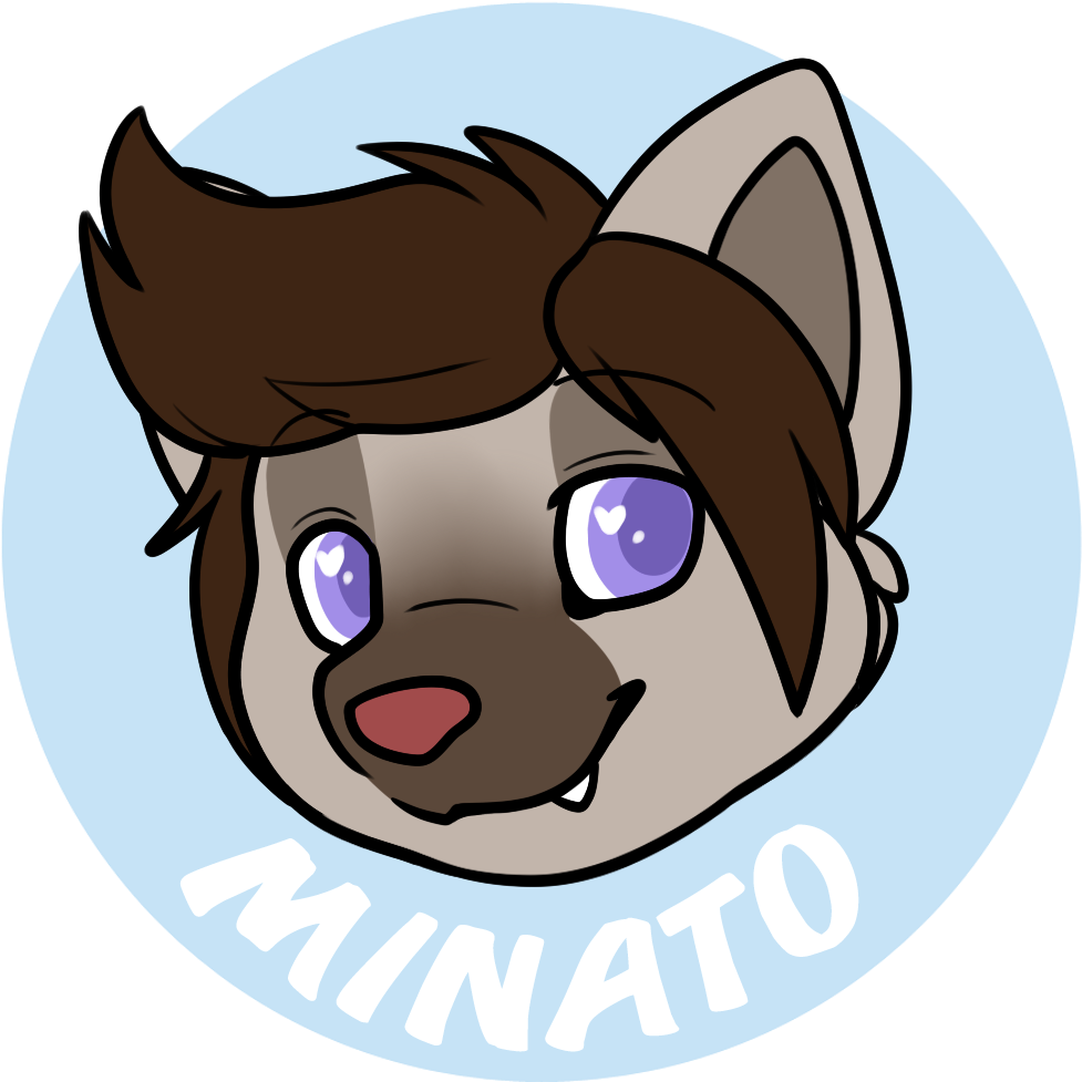 Badge Minato - Cartoon (1000x1000), Png Download