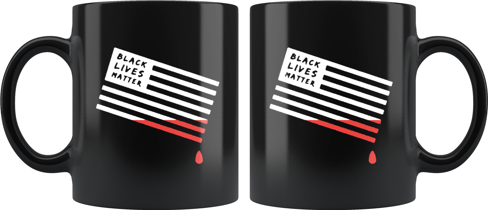 Black Lives Matter Mug - Mug (2000x2000), Png Download