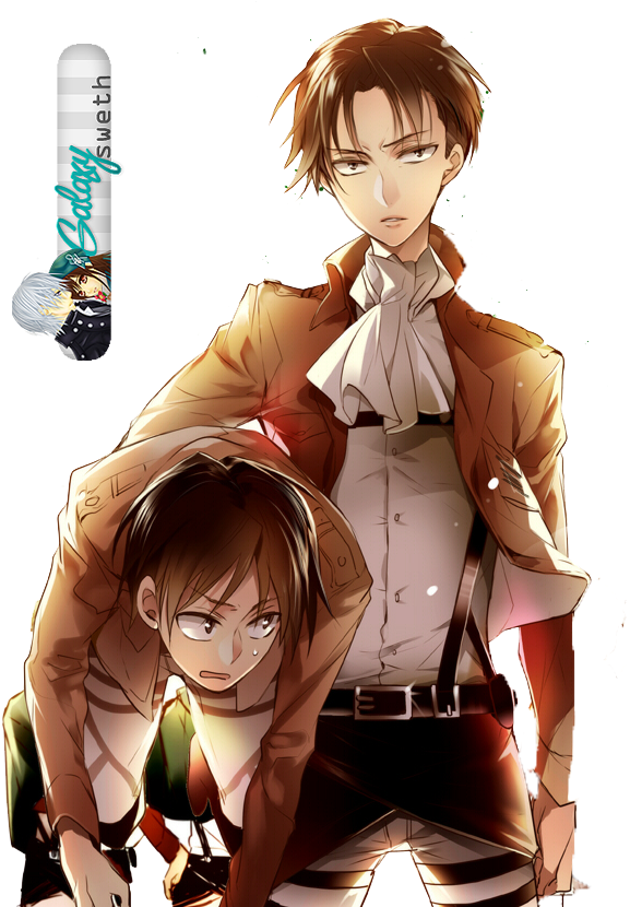 Аниме Эрен (605x875), Png Download