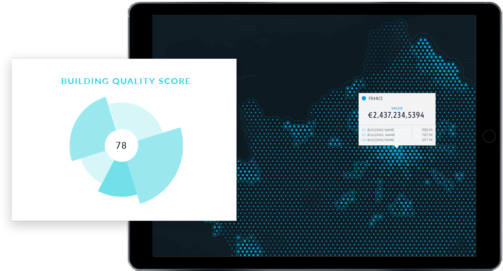 Geophy Raises $33 Million To Apply Ai To Commercial - Flat Panel Display (2008x1126), Png Download