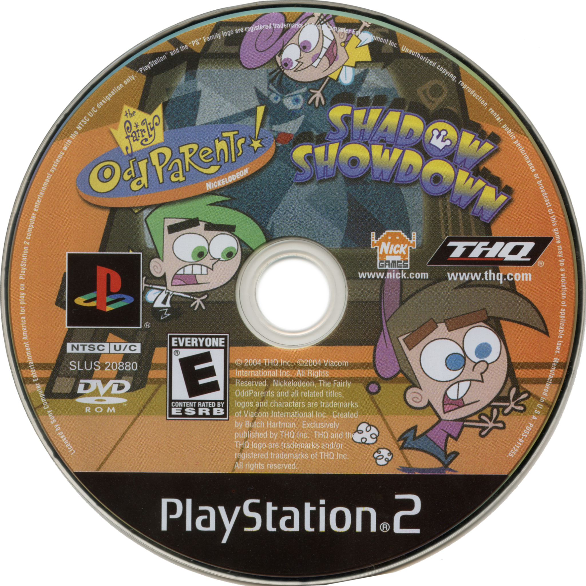 The Fairly Oddparents - Ford Mustang The Legend Lives Ps2 (2048x2048), Png Download