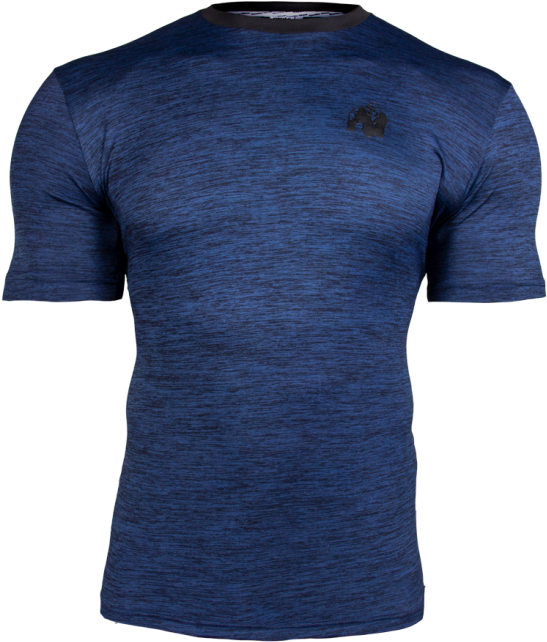 Roy T-shirt - Navy/black - Active Shirt (650x650), Png Download