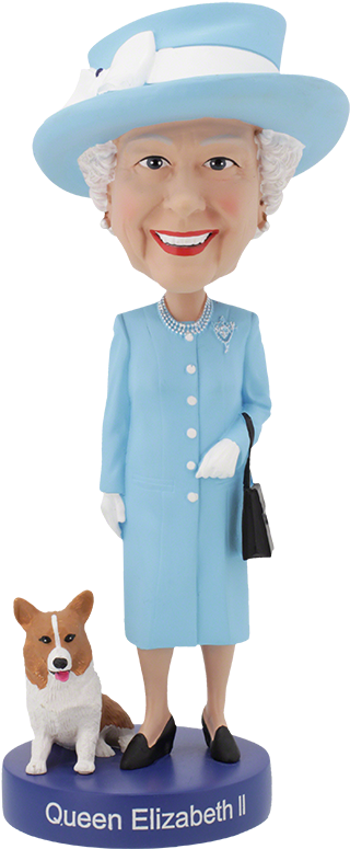 » - Bobble Head Elizabeth 2 (571x1000), Png Download