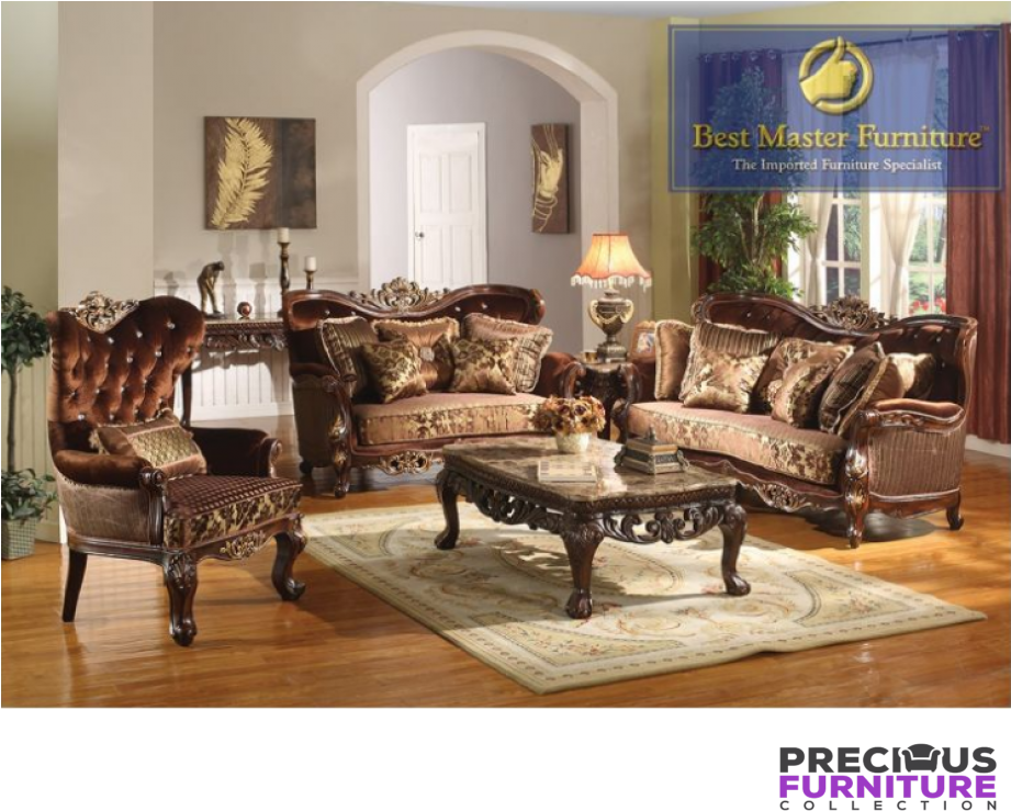 Best Master Del Mar Kenyan Copper And Cherry With Gold - Tradition Furniture Design Sofa (920x880), Png Download