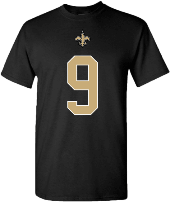 Men's Siants Drew Brees Jersey T-shirt - Funny Ar 15 Shirts (600x750), Png Download