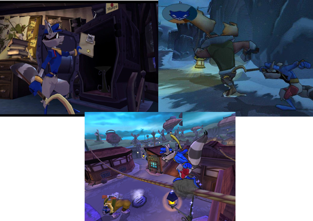 We Started This Edition Of Best Trilogies In Gaming - Sly Cooper 3 Honor Among Thieves Map (1052x744), Png Download
