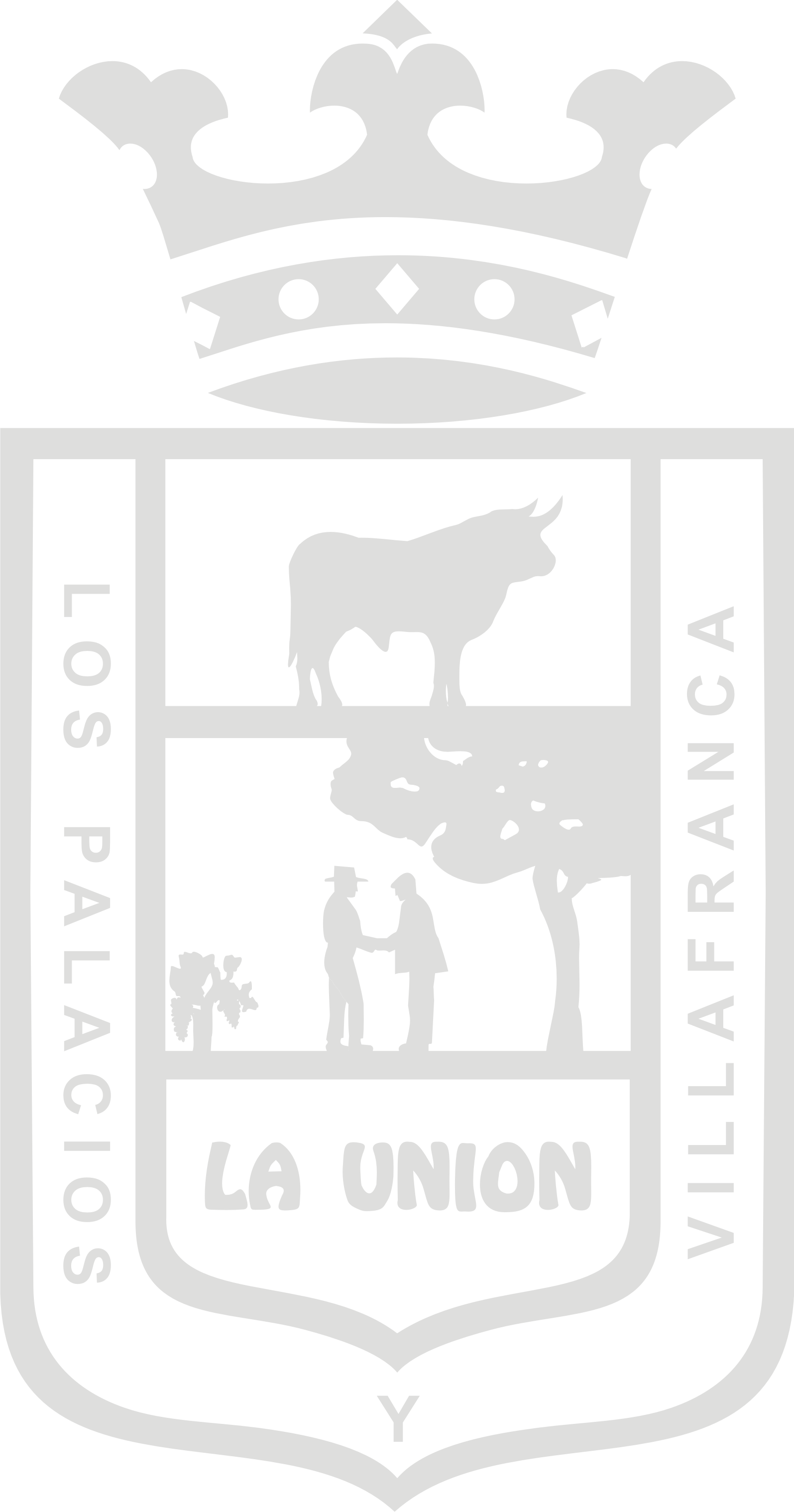 Escudo Monocromo Gris Png Fondo Transparente (1595x3036), Png Download