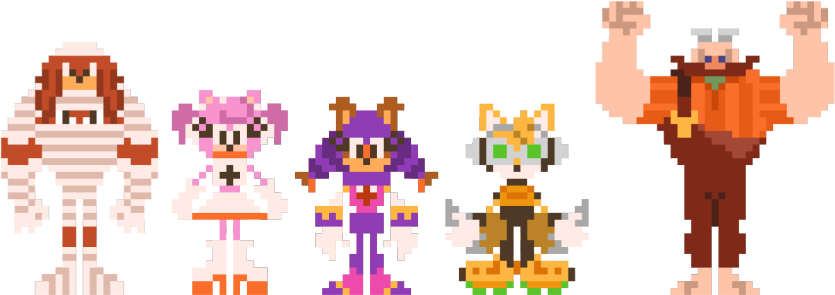 I Made This Sprite Artwork For Lmc And The Sonic Show's - Cartoon (1280x630), Png Download