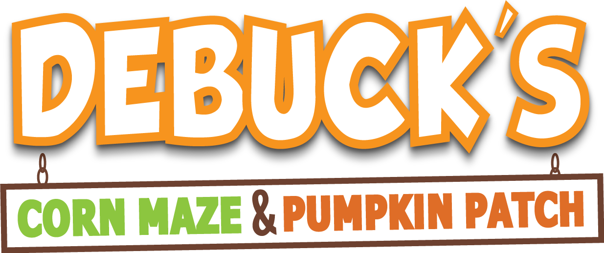 Debuck's Corn Maze And U-pick Pumpkin Patch In Belleville, - Amber (1235x519), Png Download