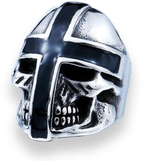 Crusader Motorcycle Helmet (587x600), Png Download