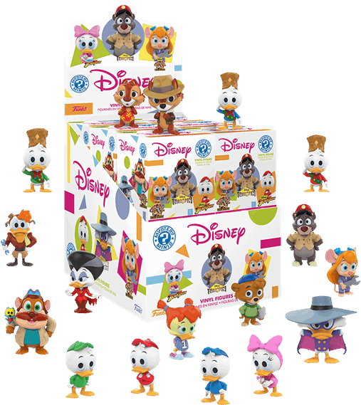 Disney Afternoons Gamestop Exclusive Mystery Mini Blind - Action Figure (600x600), Png Download