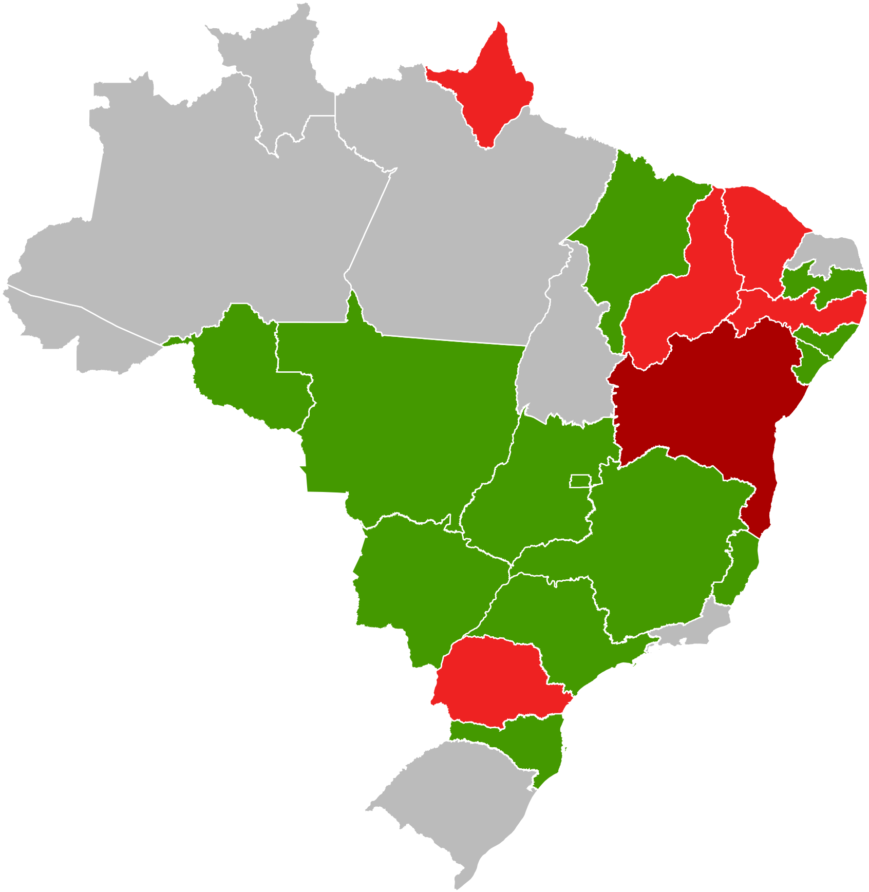 Open - Mapa Do Brasil Svg (2000x1762), Png Download