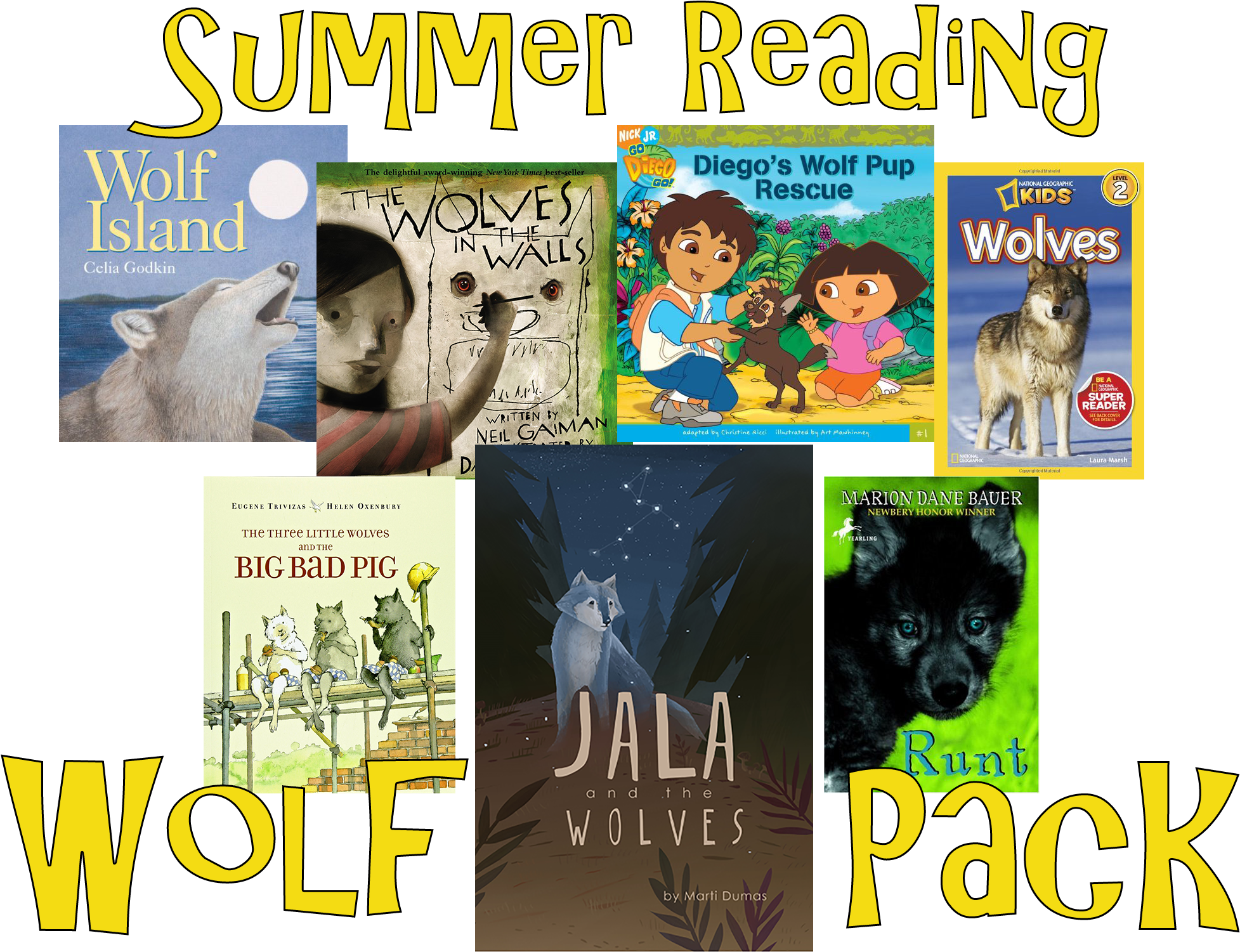 Giveaway Wolf Pack Younger - Poster (2100x1500), Png Download