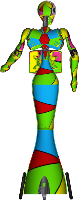 Cao Rendering - Robot Hope - Illustration (579x819), Png Download