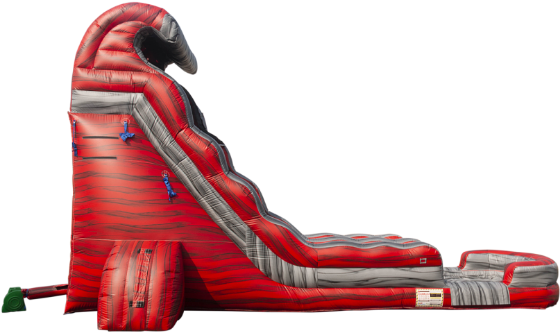 Rent The Magma Water Slide - Inflatable (1000x667), Png Download