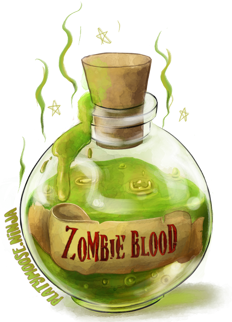 This One Was Inspired By Health And Mana Potions, And - Old (767x1063), Png Download