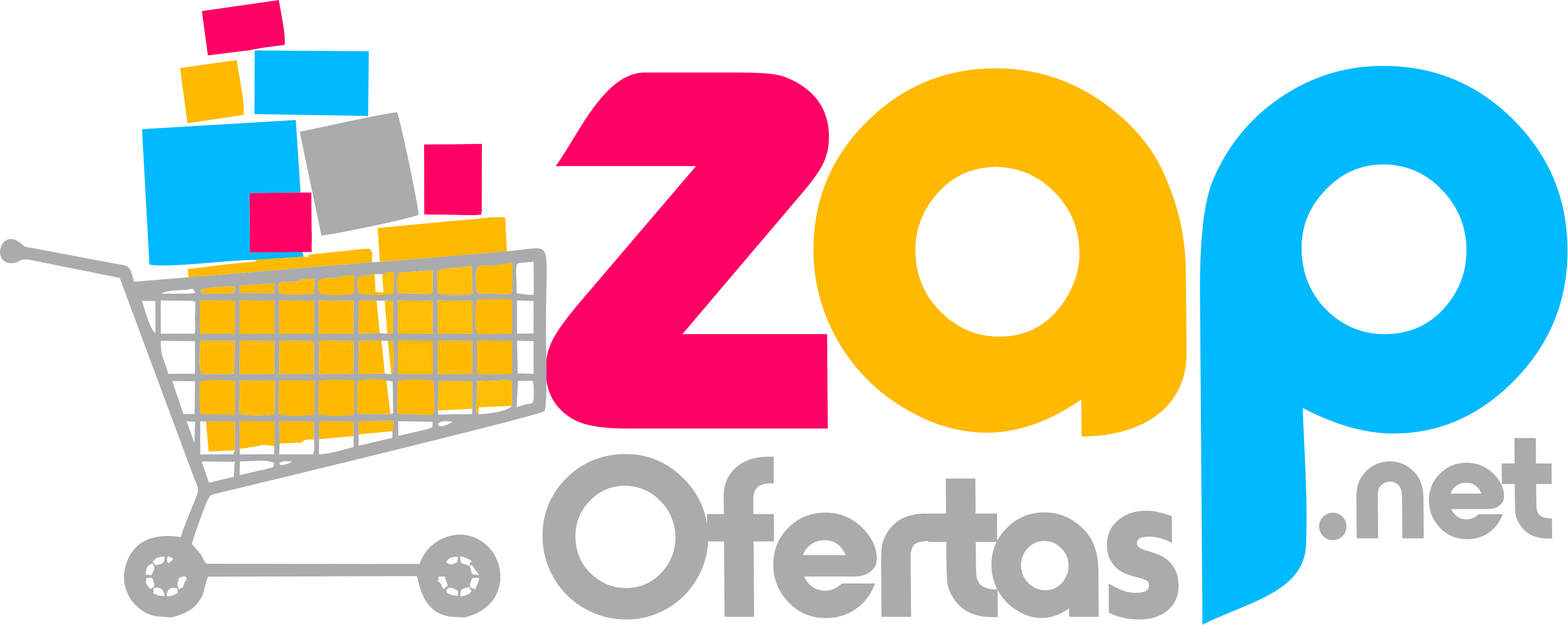 Shopping Cart (3169x1264), Png Download