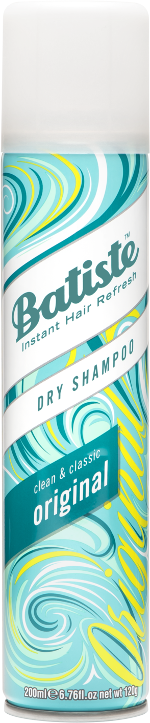 Batiste Dry Shampoo Original 200ml - Batiste Dry Shampoo Malaysia (1363x2048), Png Download