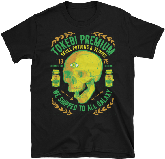 Space Opera Potion Unisex Skull T-shirt - 28 3 Super Bowl (600x600), Png Download