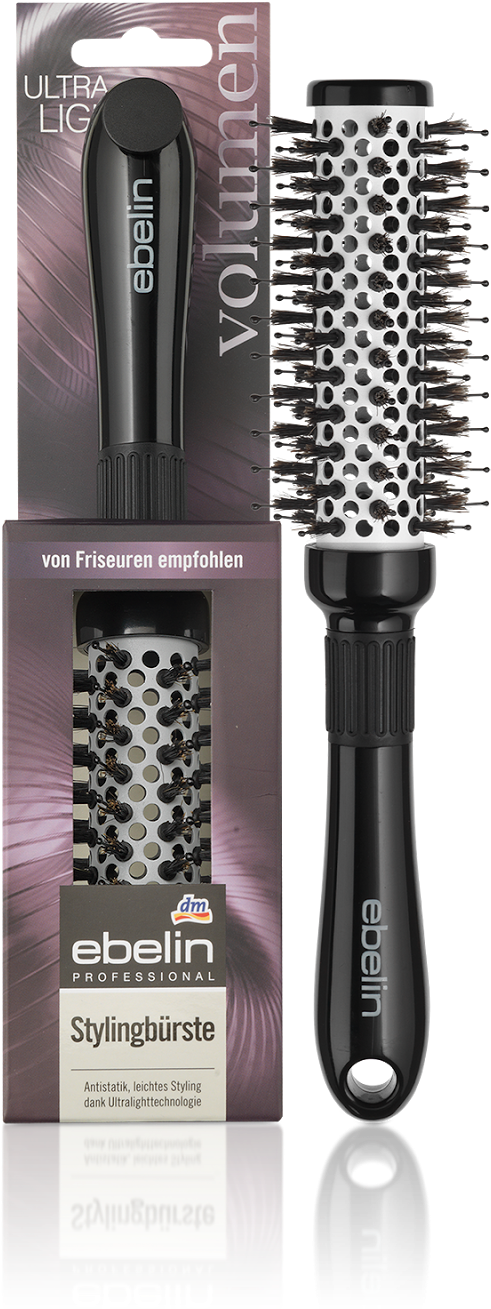 The Ebelin Professional Ultralight Round Styling Blow (901x1600), Png Download