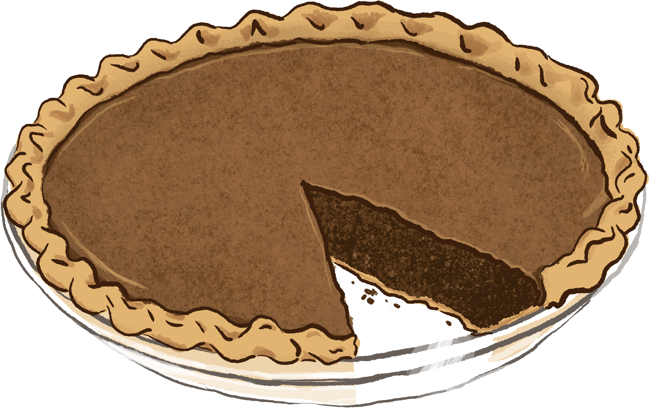 The Saying Is, “there's Always Room For Dessert,” But - Pumpkin Pie (2400x1564), Png Download
