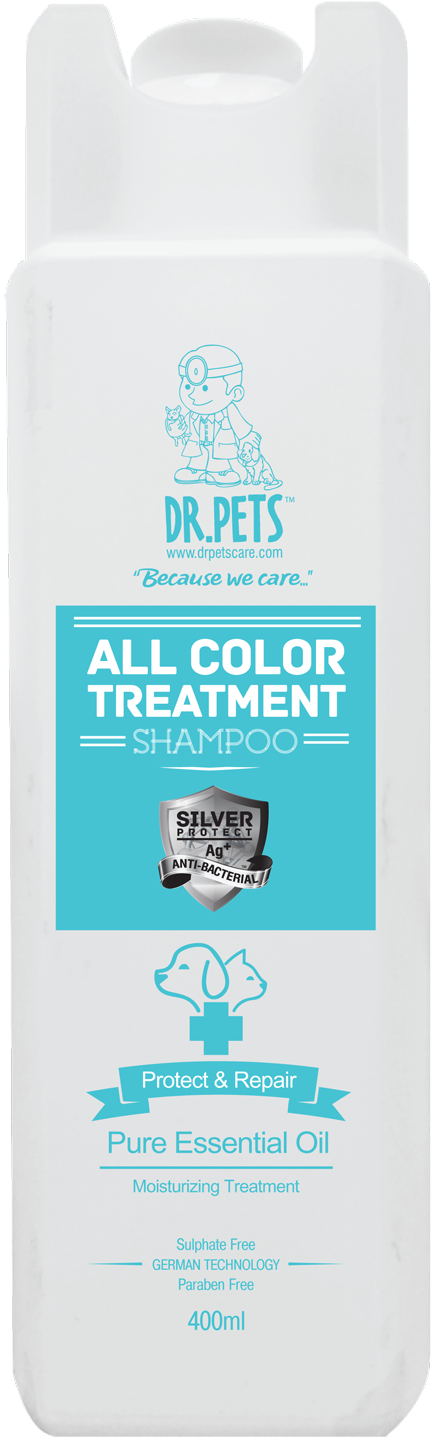 Nanosilver All Color Shampoo - Plastic Bottle (1048x1482), Png Download