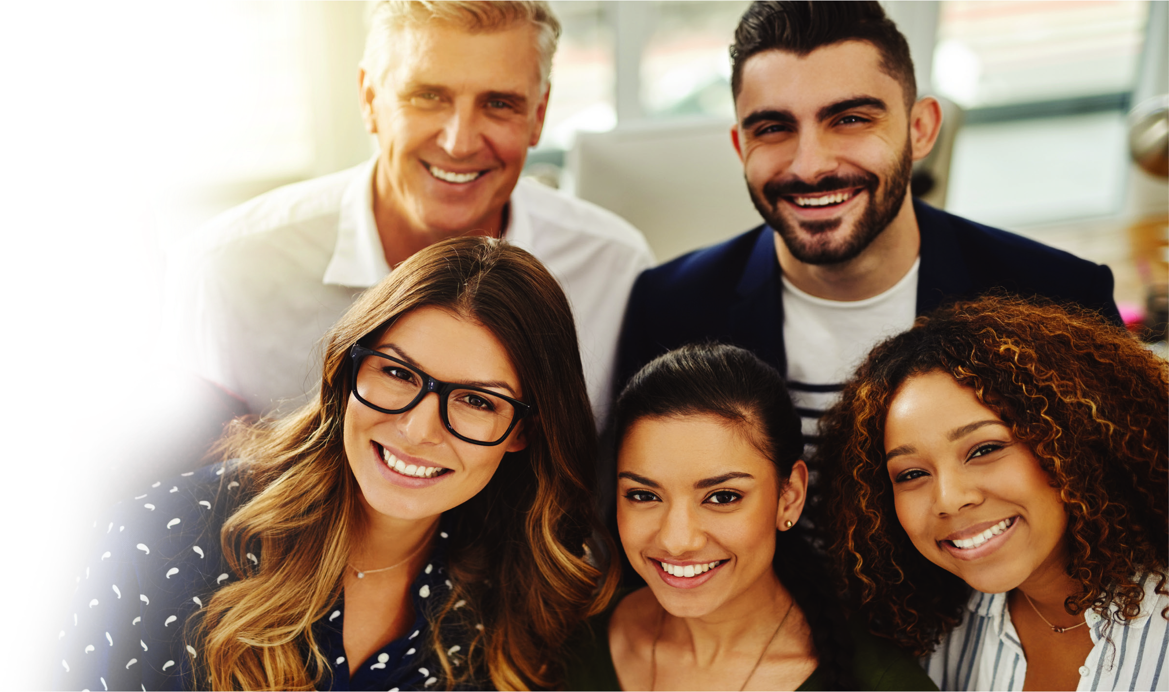 Now Carecredit Patient Financing Is Integrated With - Happy Young Professionals (2716x1427), Png Download