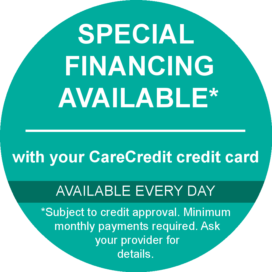 We Offer 3rd Party Financing With Carecredit To Help - Circle (938x938), Png Download