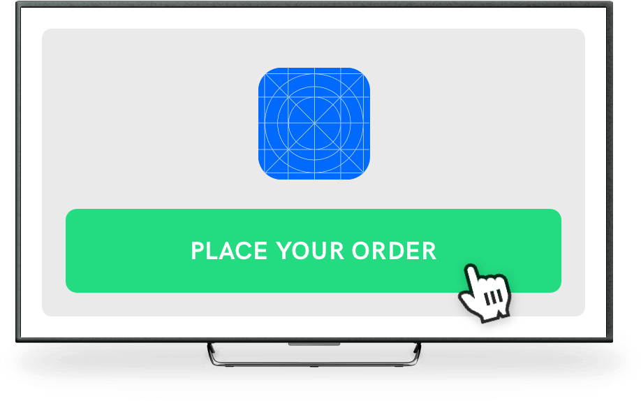 Order Your App - Led-backlit Lcd Display (924x580), Png Download