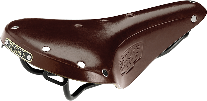 Close - Brooks Saddle B17 Brown (1000x625), Png Download