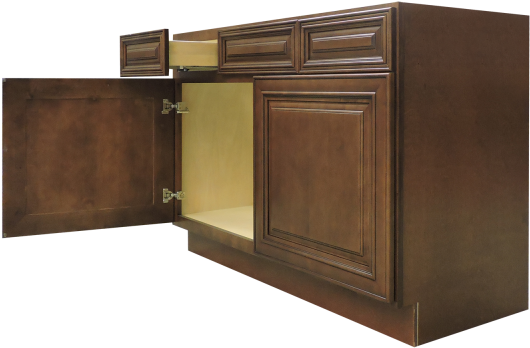 48″ Drawer Top Saddle Summit Vanity - Cupboard (600x600), Png Download