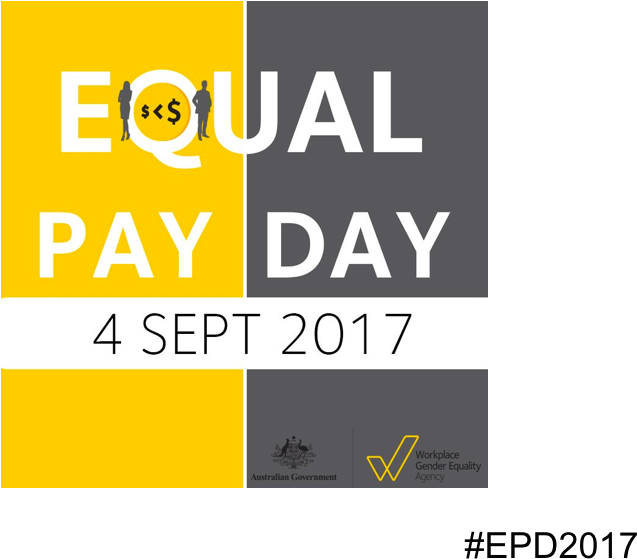 Today Is Equal Pay Day In Case You Aren't Aware It - Graphic Design (842x595), Png Download