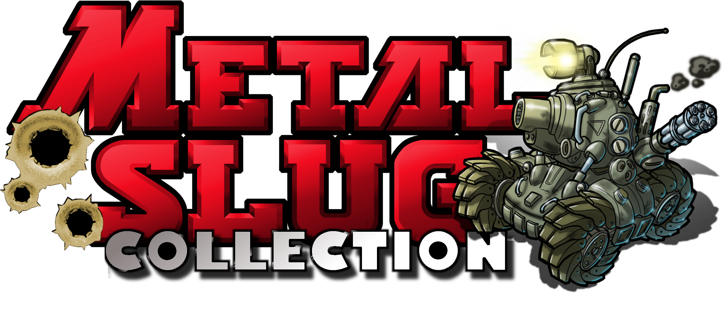 Metal Slug Collection 02 - Metal Slug Collection Logo (2325x1070), Png Download