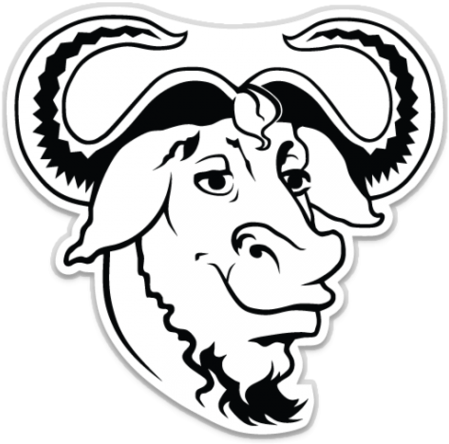 Gnu/linux Badge Sticker Unixstickers Stickers On Unix - Gnu Linux (570x570), Png Download