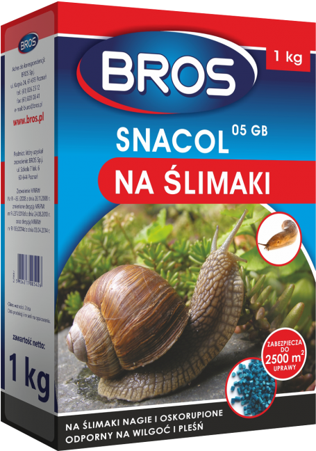 Bros Snacol 05gb Slug And Snail Pellet - Niebieski Granulat Na Ślimaki (563x768), Png Download