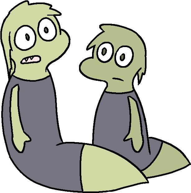Slug Creatures - Cartoon (664x664), Png Download