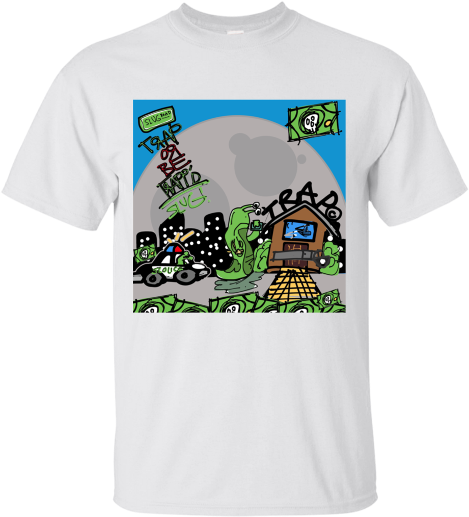 Slug Road T-shirt - Cartoon (1024x1024), Png Download