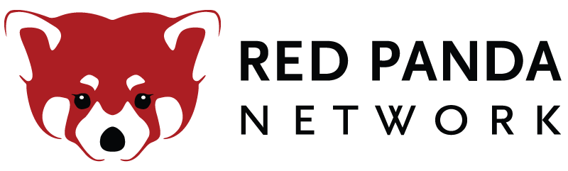 Red Panda Network (800x241), Png Download