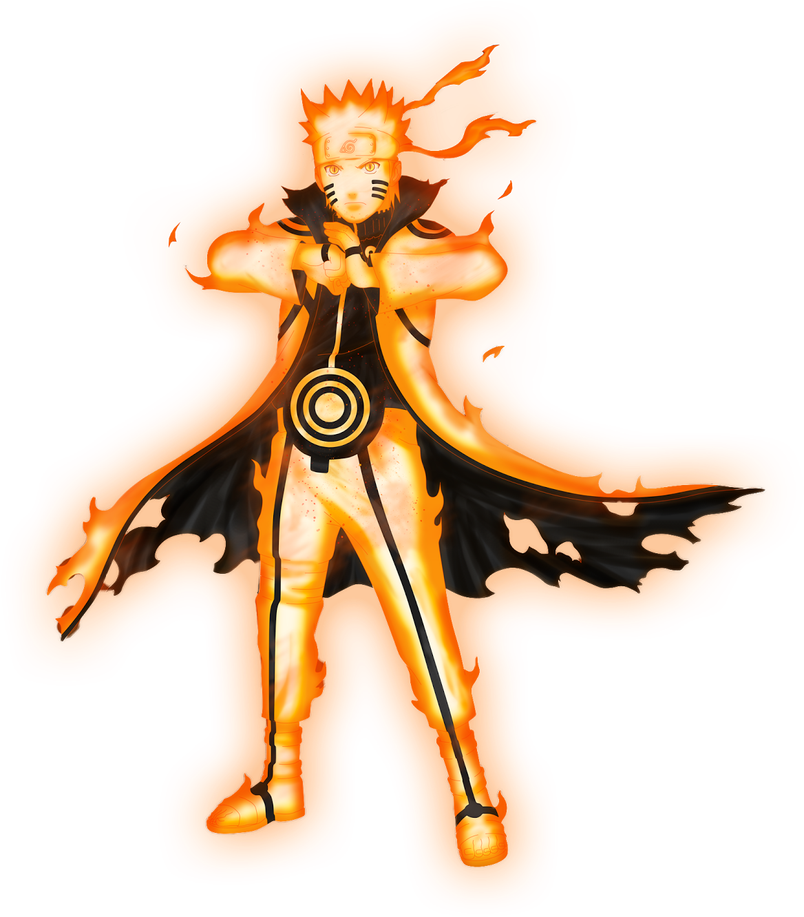 Download Transparent Render Naruto Uzumaki Modo Biju - Imagenes De
