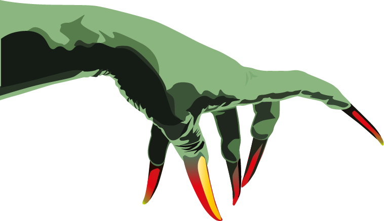 Witch-hand - Witch Hand Png (758x437), Png Download
