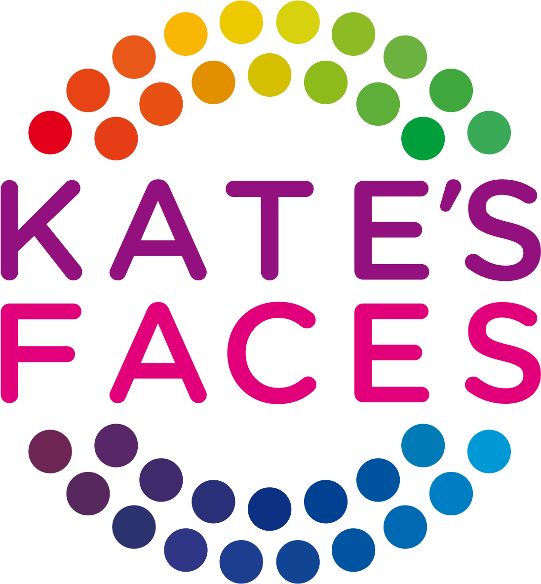 Contact Kate's Faces - Circle (1299x1299), Png Download