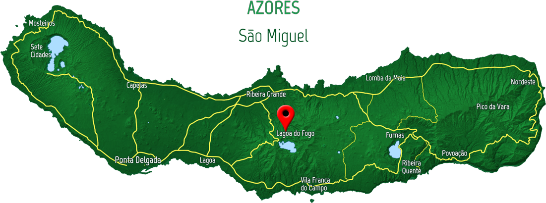 Book Now - Tour Sete Cidades Mapa (1180x469), Png Download