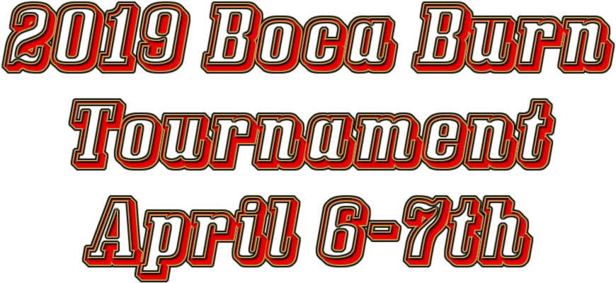 2019 Boca Burn Registration Form - Orange (874x421), Png Download