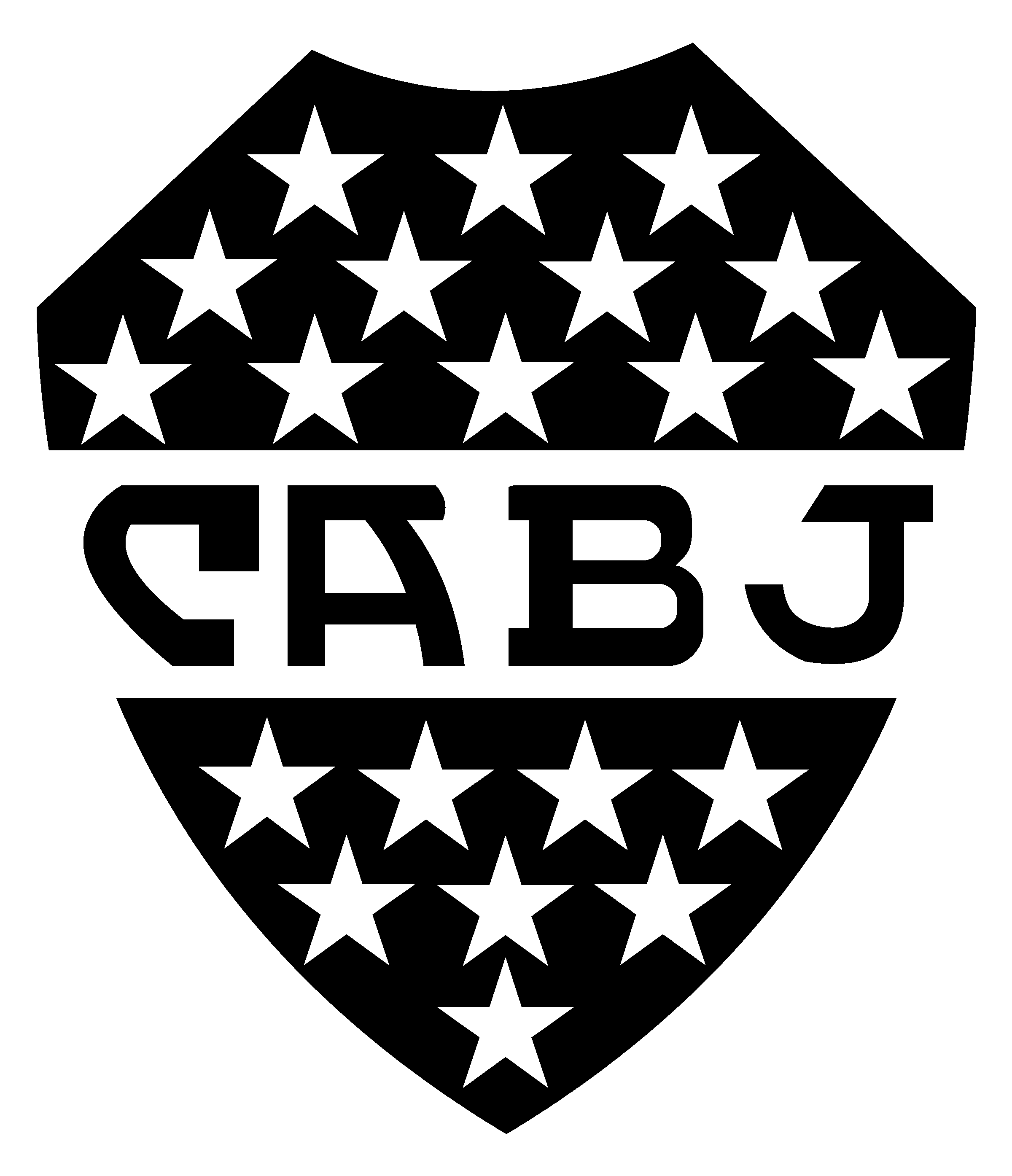 Boca Juniors2 Logo Black And White - Colorado Confederate Flag (2400x2789), Png Download