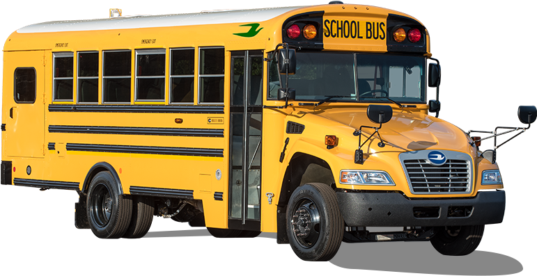 Vision Propane - Bluebird Vision Propane Bus (827x488), Png Download