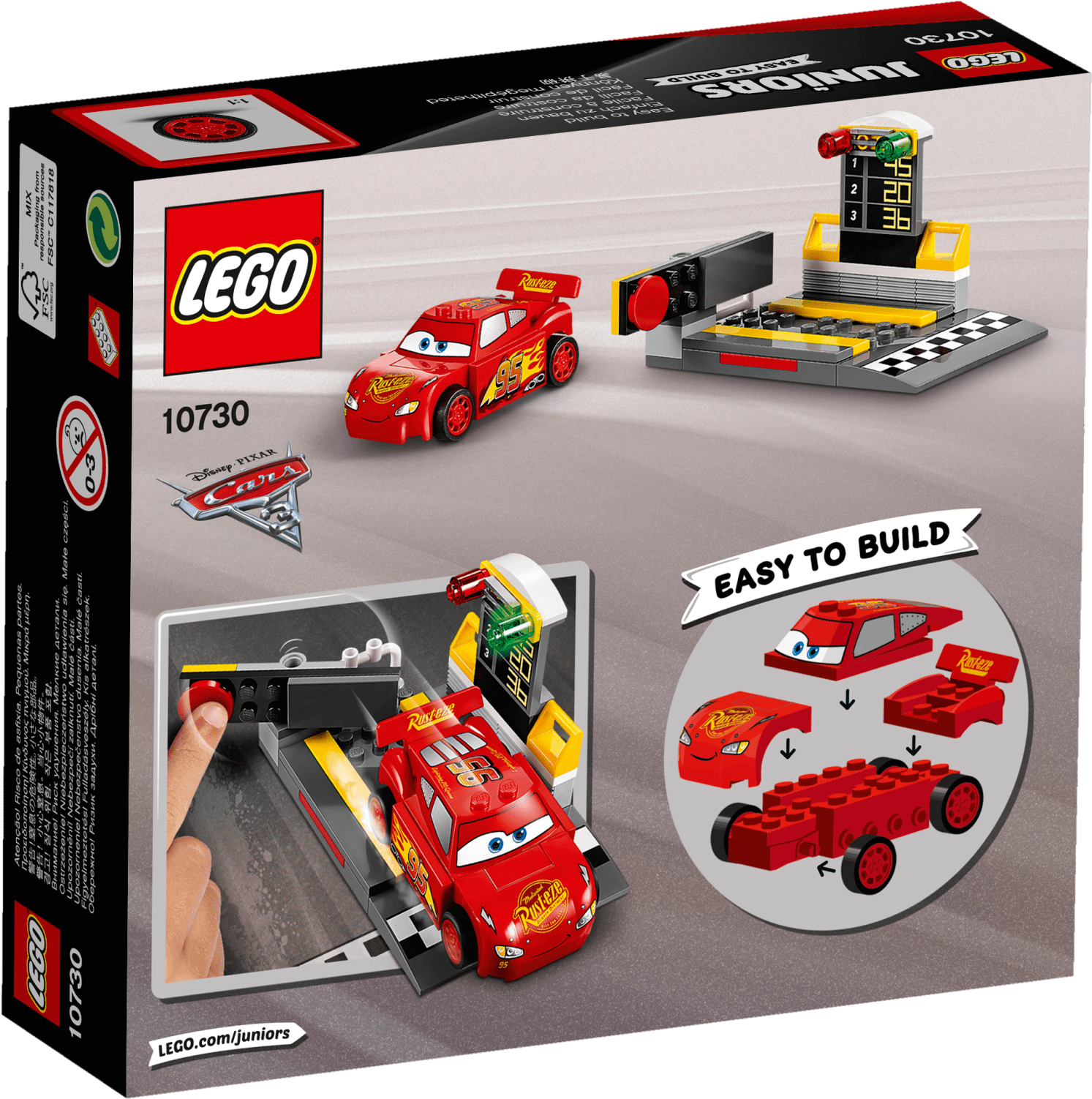 Home - Lego Mcqueen (2400x1800), Png Download